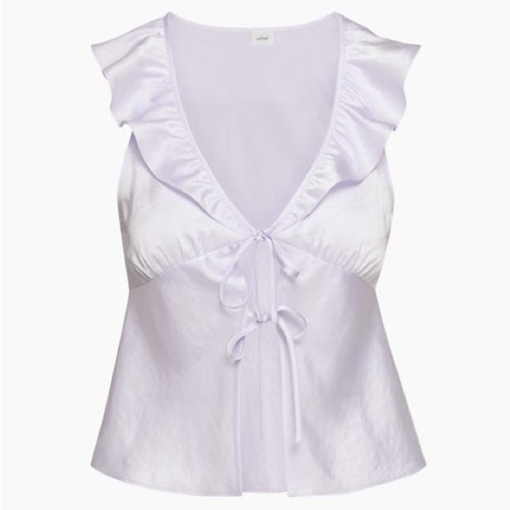 Aritzia Wilfred Tonka Blouse - Size XS